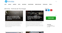 Desktop Screenshot of bitnotas.com